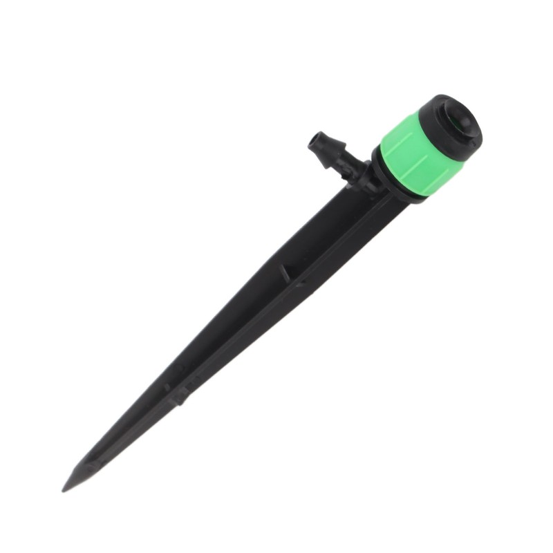 100pcs Drip Emitters 360 Degree Adjustable Water Flow Drippers Sprayer