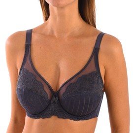 Selene Women's Mariluz Underwired Bra - Grey -