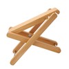 Guitar Foot Rest Adjustable Height 4 Position Foldable Solid Wood