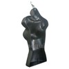 Black Female Hollow Back Mannequin Torso Set w/ Acrylic Stand