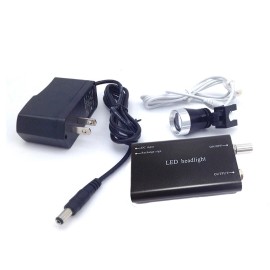 AZDENT USA STOCK Dental Medical LED Head Light /LED Headlight Headband Binocular Loupes - Headlight