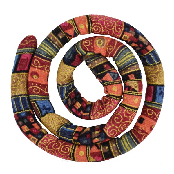 Spiral Lock Hair Band, 63 cm Hair Scrunchie, Spiral Fabric