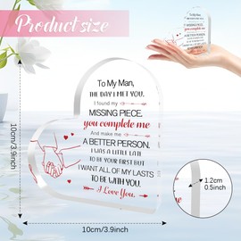 Valentines Gifts I Love You Gifts For Her Gifts For Couples For Him And Her Boyfriend Gifts Birthday Gifts For Girlfriend Anniversaries Gifts,Unique Valentines Day Gifts Acrylic Plaque