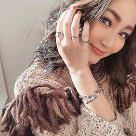 Jurice Hawaiian Jewelry Bracelet, Coin, Women's, Men's, Scroll, Waves, Hypoallergenic, Surgical Stainless Steel, Gift Insta, Stainless Steel Yellow Gold Metal