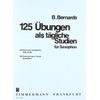 125 Übungen: als tägliche Studien. Saxophon.