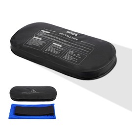 Tempk Ice Packs for Injuries Reusable Hot and Cold Therapy Pack C Section Recovery for Shoulder Back Knee Ice Packs and After Surgery 2pcs with Strap