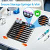 Aesthetic Practitioner Syringe Tray with 8 Slots Label, Vial Holder/Syringe