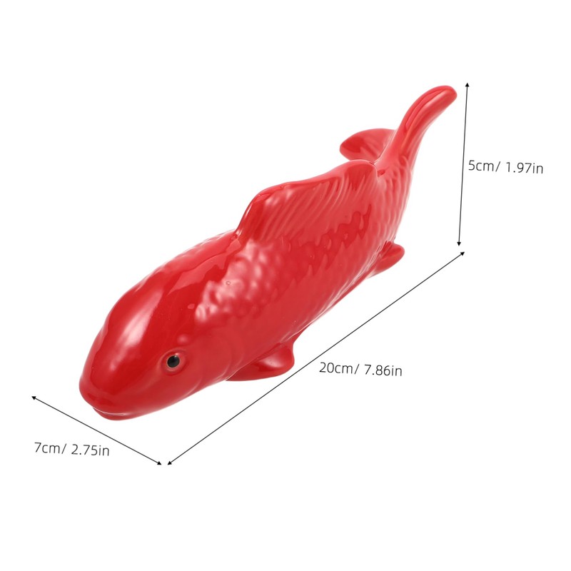 BUGUUYO Ceramic Fish Tank Floating Duck Ornament Engaging Aquarium Decor