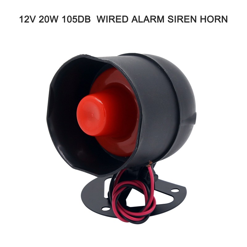 Car Alarm Vehicle Security System Anti-Theft Horn 12V 105dB Alarm