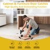UBANU 8Pcs Cabinet Latches, Zinc Aolly Double Roller Catch Hardware