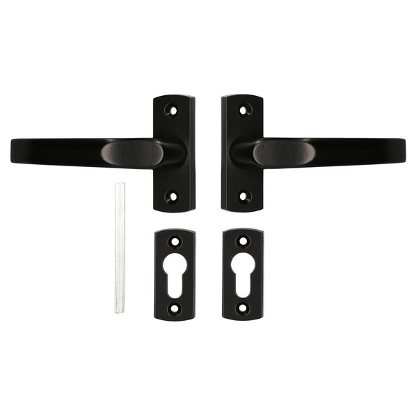 KOTARBAU® Pair of Handles 125 mm with Rosettes and Square