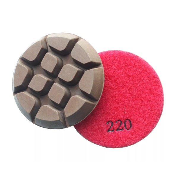 Calibre 3" Diamond Floor Disc/Discs 220# for Marble, Concrete, Terrazzo,