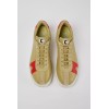 Camper Leather Lace-Up Sneakers Runner K21 | Beige | Sz-8