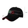 OYDDL Unisex Flat Visor Hat Adjustable Baseball Cap with Closure