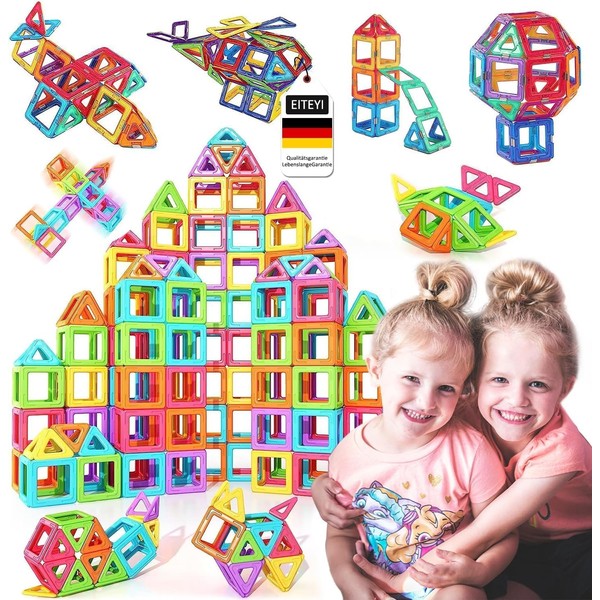 Magnetic Construction for Children 2 3 4 5 6 7 8 Years