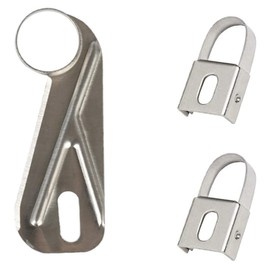 Universal Replacement Blades for Apple Peelers: 1 Coring and Slicing Blade, 2 Peeling Blades