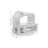 Mikinona 2pcs Camper Installation Clamp Heavy Duty Clamps Camper Cap