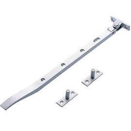MerriwayÂ® BH01589 Aluminium Window Casement Stays, 250mm (10 inch) , Grey