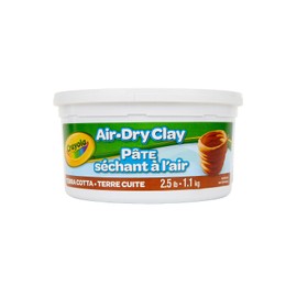Crayola Air-Dry Clay - 2.5 lb., tub, white