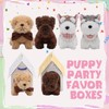 30 Pcs Dog Adoption Boxes Party Favor, White Dog House