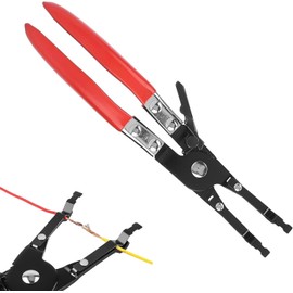 Soldering Pliers Metal Car Soldering Clamp Multi Function Wire Soldering Plier Soldering Aid Pliers Wire Welding Clamp Pick up Aid Tool for Automobile Maintenance Repairing（Black）