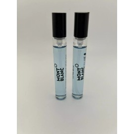 Montblanc Mont Blanc Ultra  Blue Explorer EDP .25 oz. / 7.5 ml NEW Lot of 2