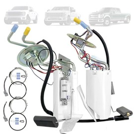 Front & Rear Fuel Pump Assembly Compatible with Ford F-150 F-250 F-350 1992-1997, Replaces SP2005H SP2007H