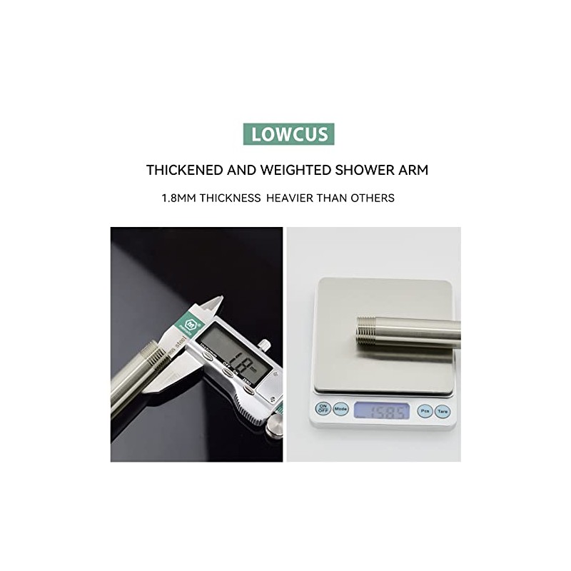 123815BN Replacement For Moen 8 Inches Anti-leakage Ceiling Wall Mounted