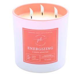 Podaras Home Luxury Candle for Energizing & Mood Boosting, Manifesting Vibrational Energy Candle, 100% Essential Oil, Soy Wax, 400g, 60 hrs of Burn time