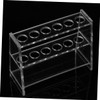 Mobestech 1set Test Tube Rack Holder for Laboratory Detachable Organizers