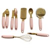 White & Gold Kitchen Tools and Gadgets - Luxe 7PC