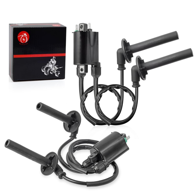 Ignition Coil Pack and Spark Plug CAP Compatible with HONDA