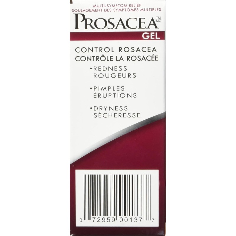 Prosacea Rosacea Treatment Gel, 0.75 Ounce Pack of 5