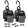 BoatBuckle G2 Stainless Steel Retractable Tie-Down Transom Straps - for