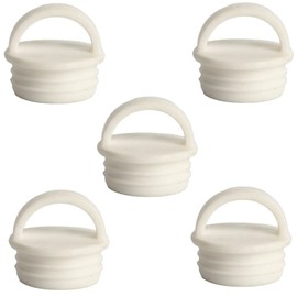 NentMent 5 Pack Kayak Drain Plug with Handle Grips Hard Cooler Plugs Drain Holes Rubber Stopper for Skeeter Fishing Kayak Boat Inflatable Paddle Board Rowboat Portable Ice Chest Box 25mm 1 Inch