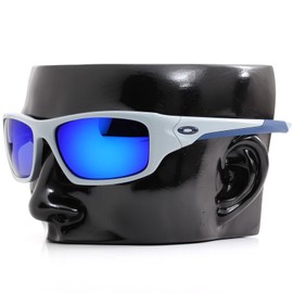 IKON LENSES Polarized Replacement Lenses For Oakley Valve Sunglasses (Deep Blue Mirror)