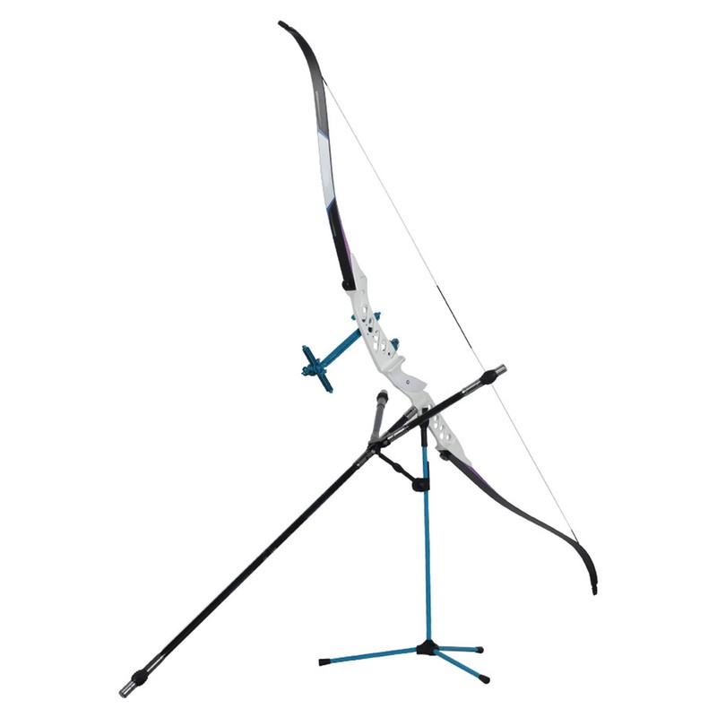 Archery Bow Stand Rack Height Adjustable Flexible Detachable Fiber Glass