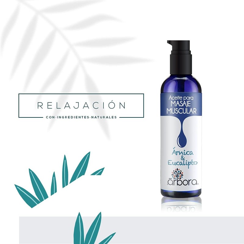Aceite de Masaje Muscular con Árnica – Árbora 2 Pack