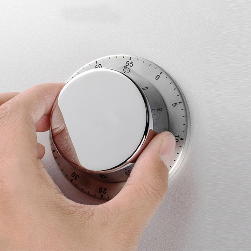 Hsthe Sea Professional Manual Timer, 60 Minute Mechanical Kitchen Timer