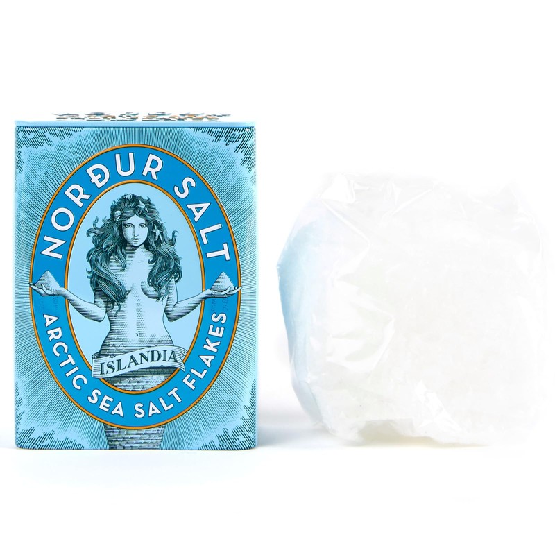 Arctic Sea Salt Flakes 250 g in Metal Tin