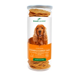 Breed Essentials Chicken & Carrot Chips 6 oz - Cocker Spaniel