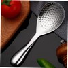 Alipis 2pcs Non-Stick Rice Spoon Paddle Thickened Metal Chinese Spoons