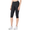 Venice Beach Damen Shorts Nomina Capri Pants, Schwarz, XL