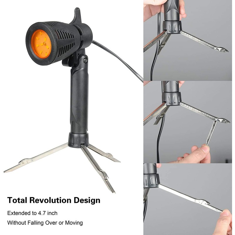 EMART Photography Lighting, 2 Packs Studio Light 5500K LED Continuous