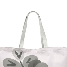 Le Jardin du Lin Bedruckte Einkaufstasche, Tasche, Faltbar, Stofftasche mit Zwei Langen Henkeln, Größe: 47x42 Cm