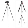 KINGJOY VT-831 Aluminum Alloy Portable Tripod 4 Sections Bearing 3KG
