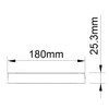 1 Inch Speaker Spacers Designed for 6.5 Inch Speakers (Set