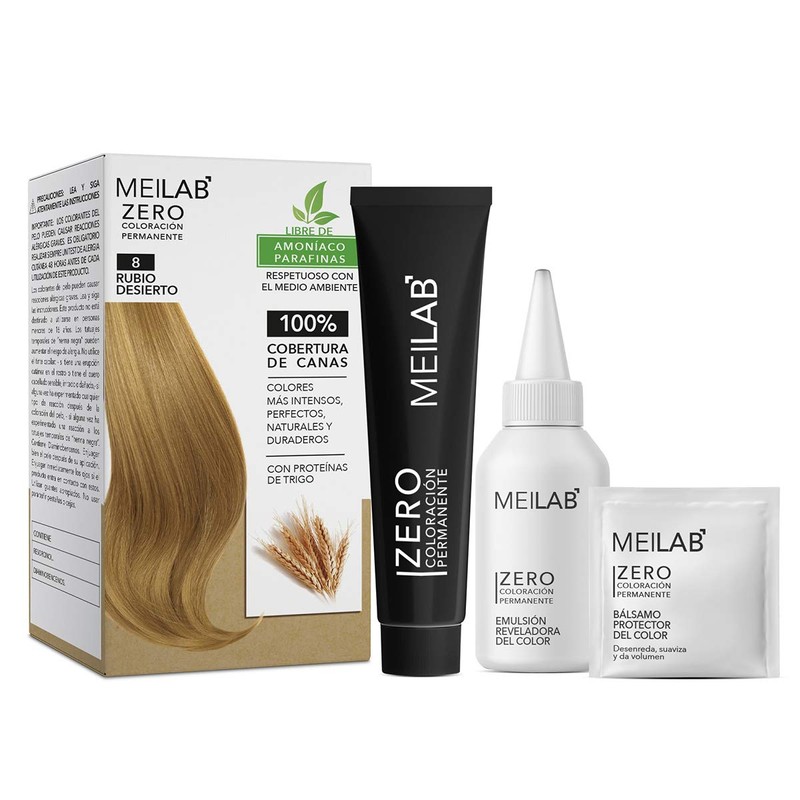 MEILAB Permanent Hair Colour without Ammonia - Pack of 3