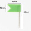 BIG-SAM 30005-40 Pin Pins - Flags / Flags - Green