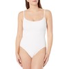 Anne Cole Women's Standard Classic One Piece Swimsuit, 14 White